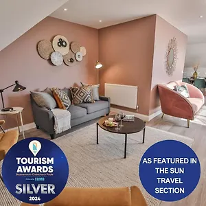  Apartment Bournecoast - Stylish Flat With Balcony - Sea Views - 10 Min Walk To - Parking - Wifi - Fm8407